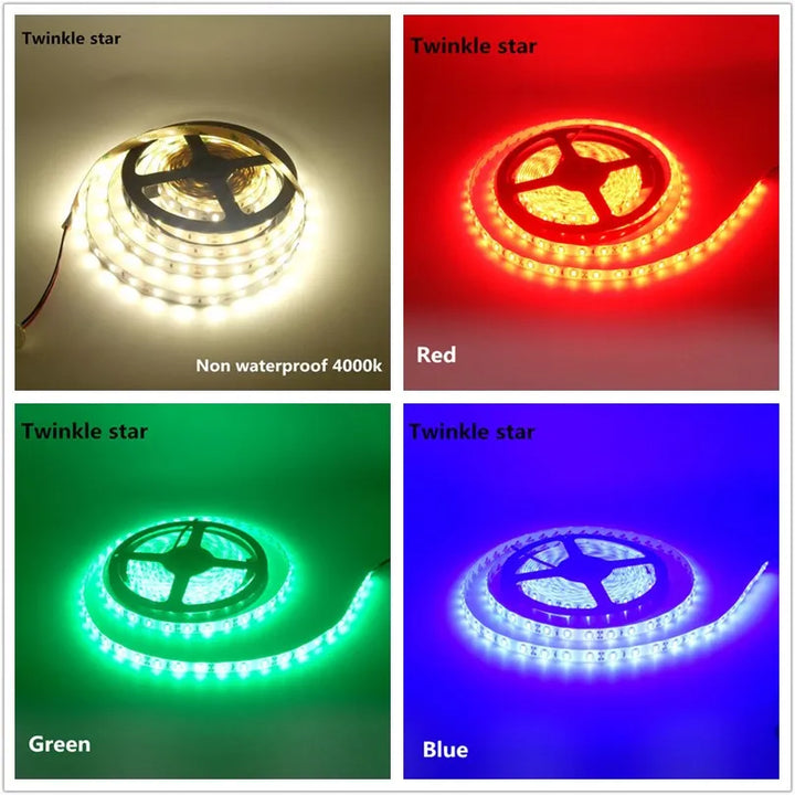 Skanto | Wasserdichter 5M LED-Streifen in Warm- und Kaltweiß