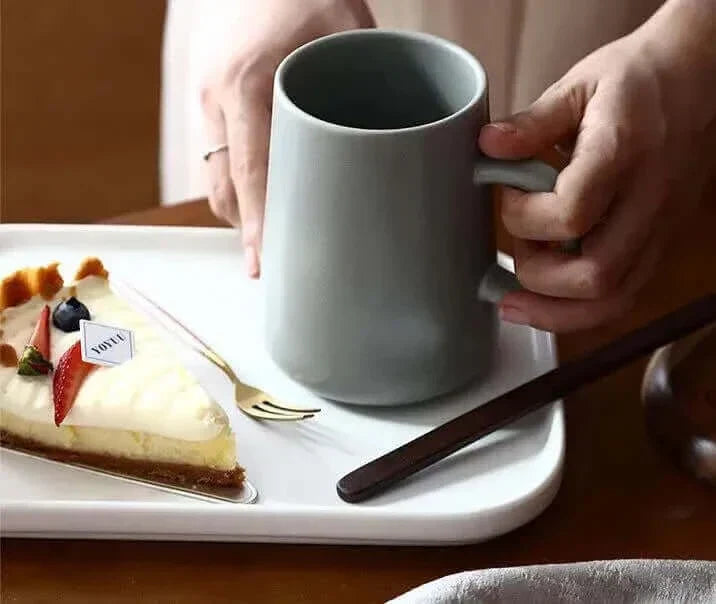 Skanto | Extra große Steingut-Kaffeetasse