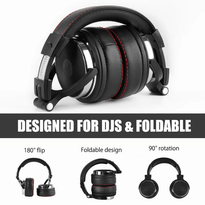 Oneodio Wired Studio Pro 50 & Pro 30 DJ Kopfhörer mit Mikrofon – TWS Noise Cancelling HiFi Stereo Dynamisches Headset