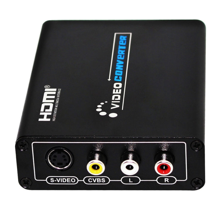 Skanto Skanto | HDMI zu Composite / AV S-Video Konverter RCA CVBS/L/R Video Konverter Adapter, EU Stecker