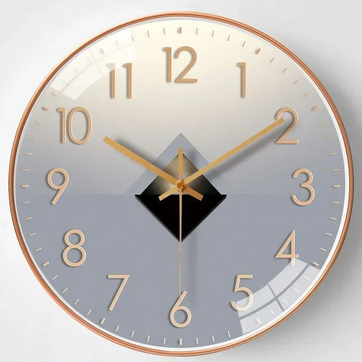 Skanto | Geräuschlose Wanduhr mit minimalistischem Zifferblatt und eleganter Oberfläche