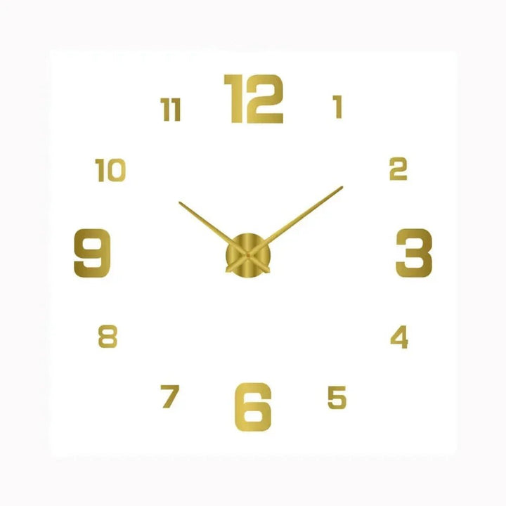 Skanto | Geräuschlose Wanduhr mit minimalistischem Zifferblatt und eleganter Oberfläche