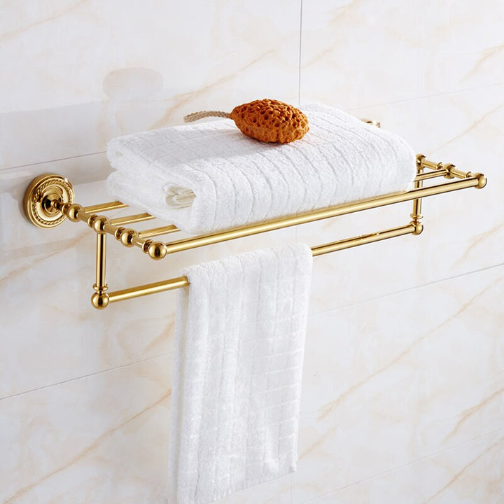 Skanto | Goldene Badaccessoires
