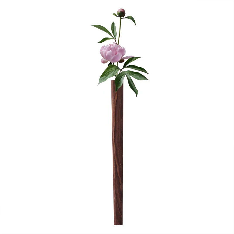 Skanto | Handgefertigte Wandvase aus Massivholz
