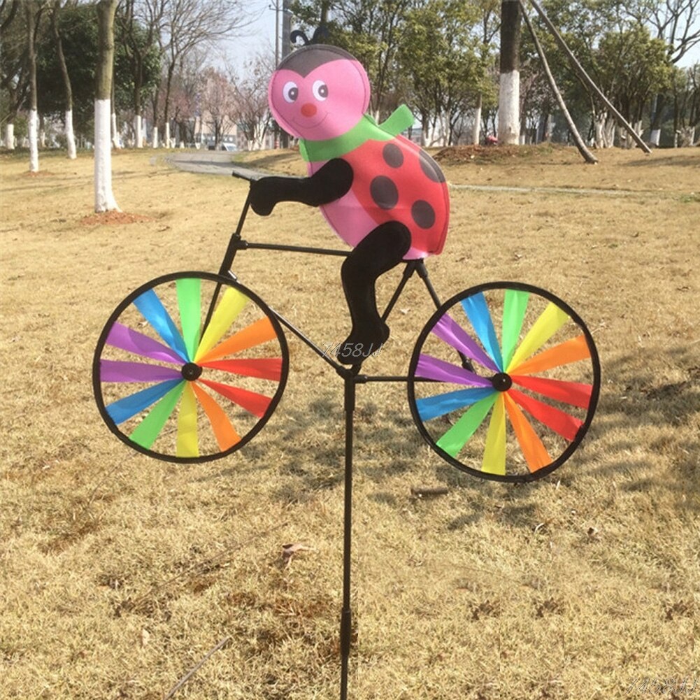 Skanto | Tier-Fahrrad-Windspiel: Outdoor-Dekoration