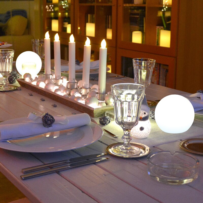 Skanto | Moon Batterie LED Tischlampe für Innen- & Außenbereich