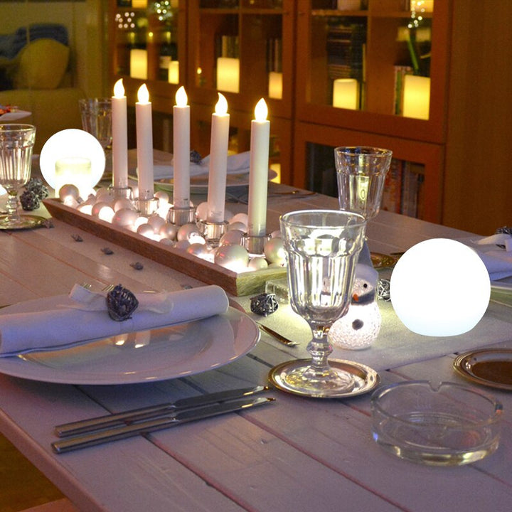 Skanto | Moon Batterie LED Tischlampe für Innen- & Außenbereich