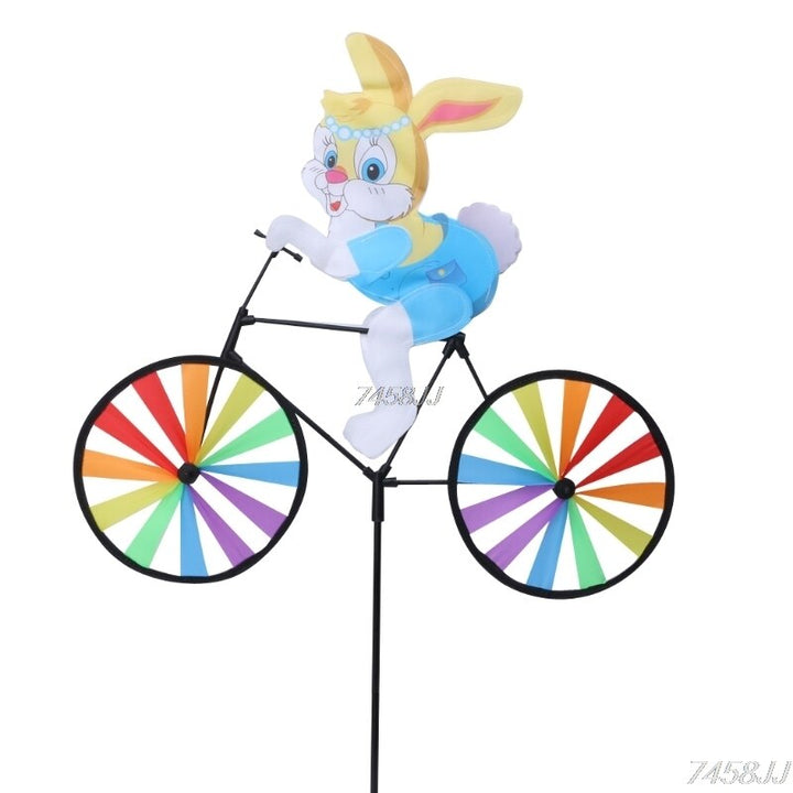 Skanto | Tier-Fahrrad-Windspiel: Outdoor-Dekoration