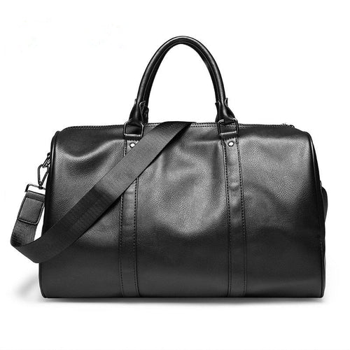 Skanto | Leise Reisetasche aus Leder für Herren – Perfekt für lange und kurze Reisen