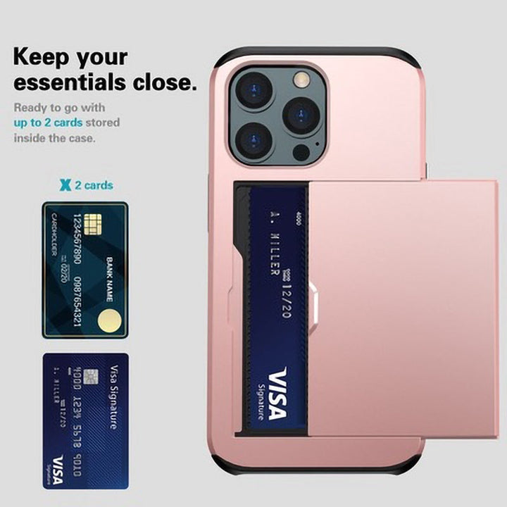 Skanto | Business Armor Slide Wallet iPhone Hülle