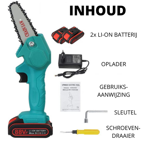 Skanto HandyPRO Akku-Kettensäge | Effizientes und schnelles Schneiden und Sägen!