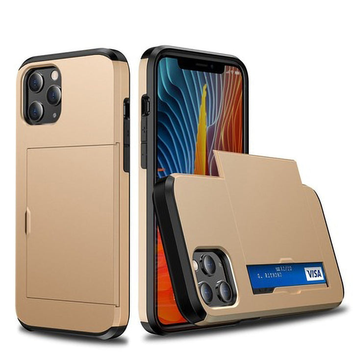 Skanto | Business Armor Slide Wallet iPhone Hülle