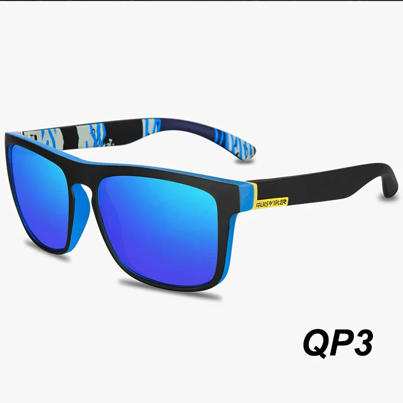Skanto | QUISVIKER Polarisierte Sportsonnenbrille für Herren und Damen – Ideal zum Angeln, Camping, Wandern und Autofahren – UV-Schutzbrille