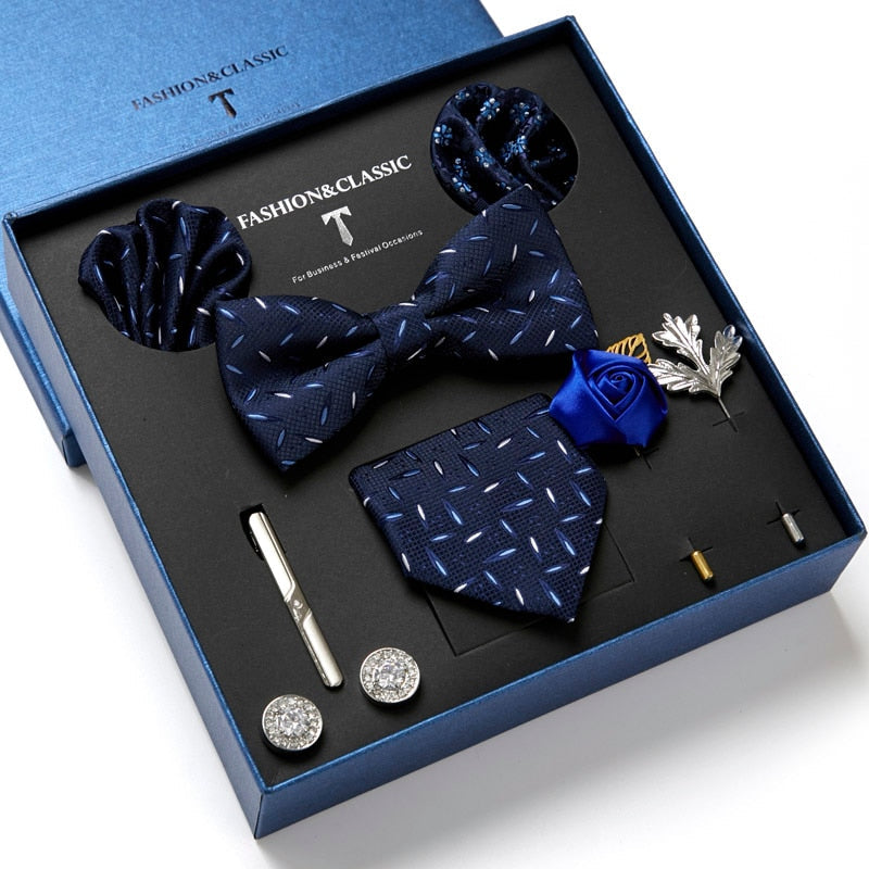 Skanto | Herren Krawatten-Set Luxus-Geschenkbox