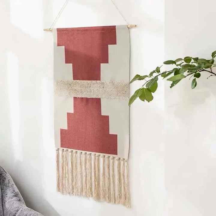 Skanto | Makramee Wandteppich aus Baumwolle
