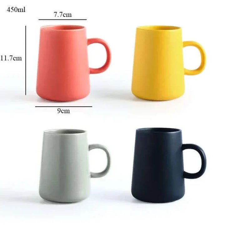 Skanto | Extra große Steingut-Kaffeetasse