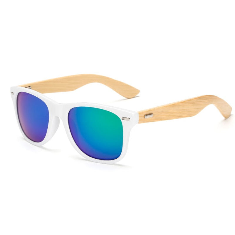 Skanto | Bambus Retro Holz-Sonnenbrille