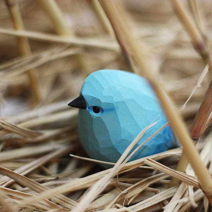 Skanto | NordicFeathers - Elegante Holz-Vogelskulpturen