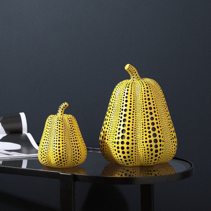 Skanto | Kusama Yayoi Stil Kürbis-Skulpturen