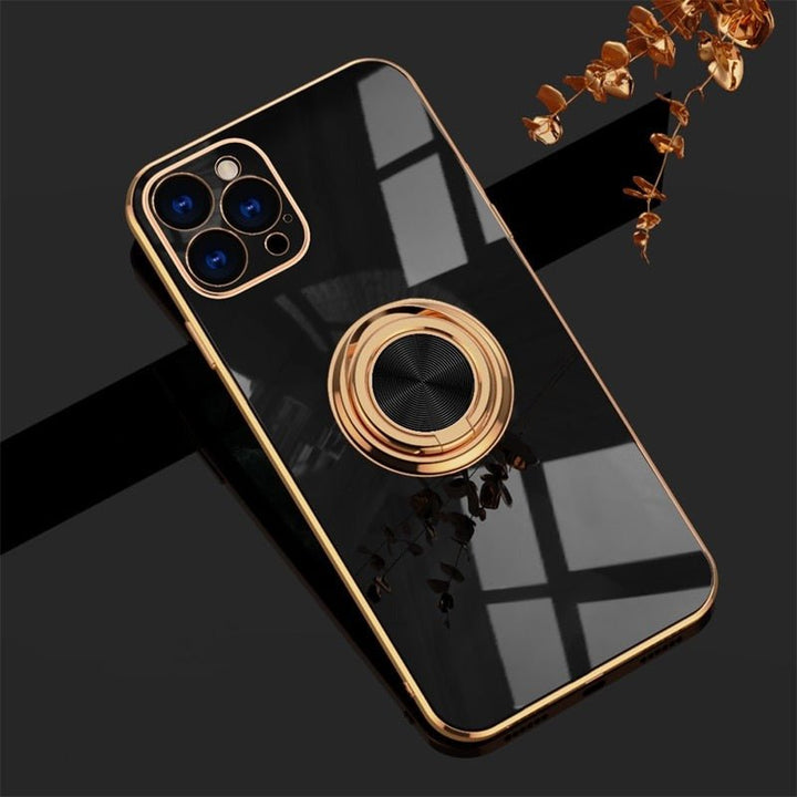 Skanto iPhone Hülle mit Metall-Standring