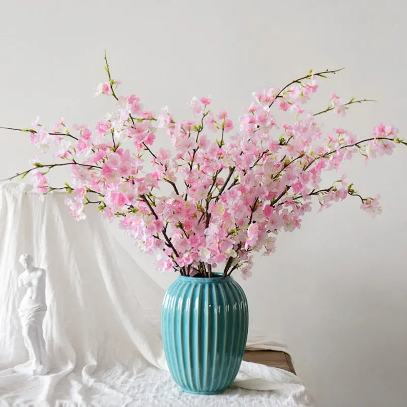 Skanto | Künstlicher Kirschblütenzweig - 109 cm Seidenblumen