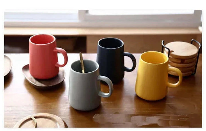 Skanto | Extra große Steingut-Kaffeetasse