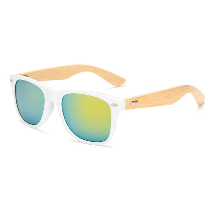 Skanto | Bambus Retro Holz-Sonnenbrille