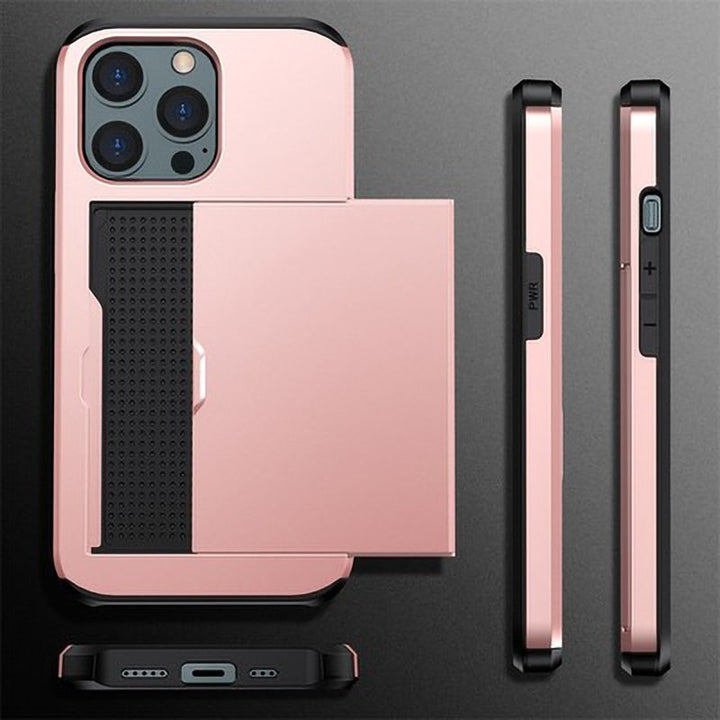 Skanto | Business Armor Slide Wallet iPhone Hülle