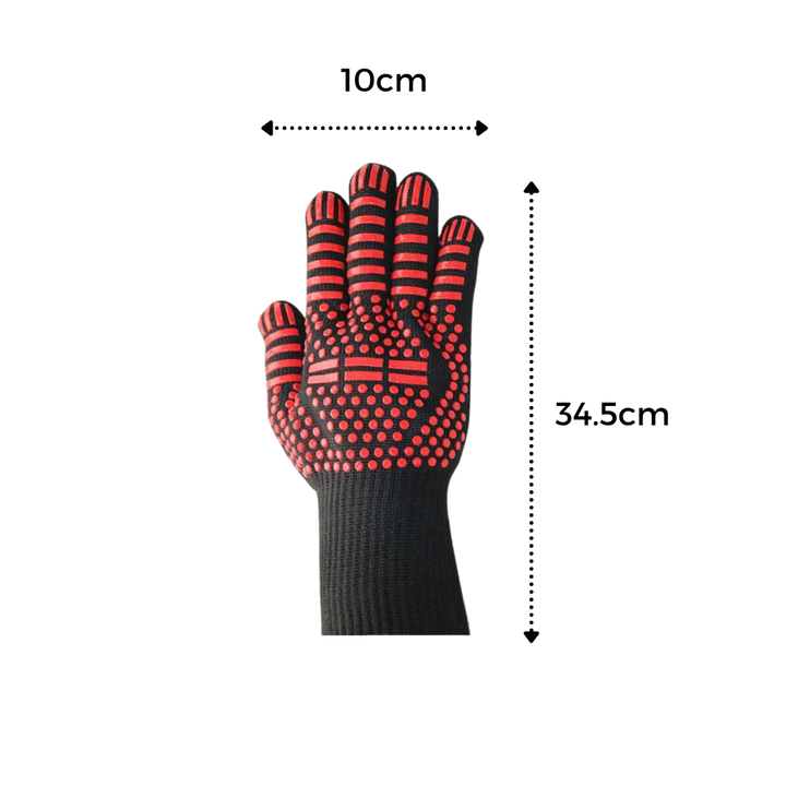 Hitzebeständige Grillhandschuhe (1 Paar)