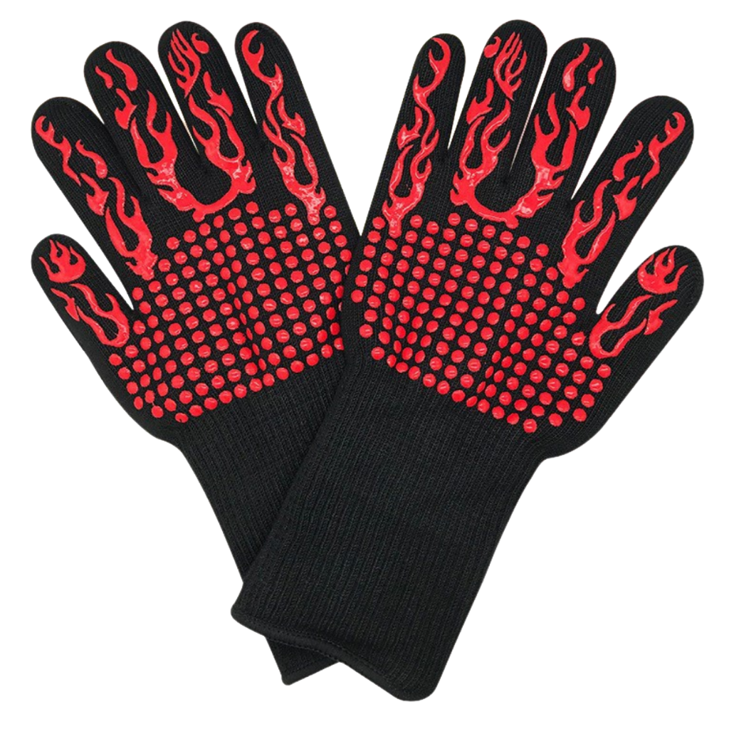 Hitzebeständige Grillhandschuhe (1 Paar)