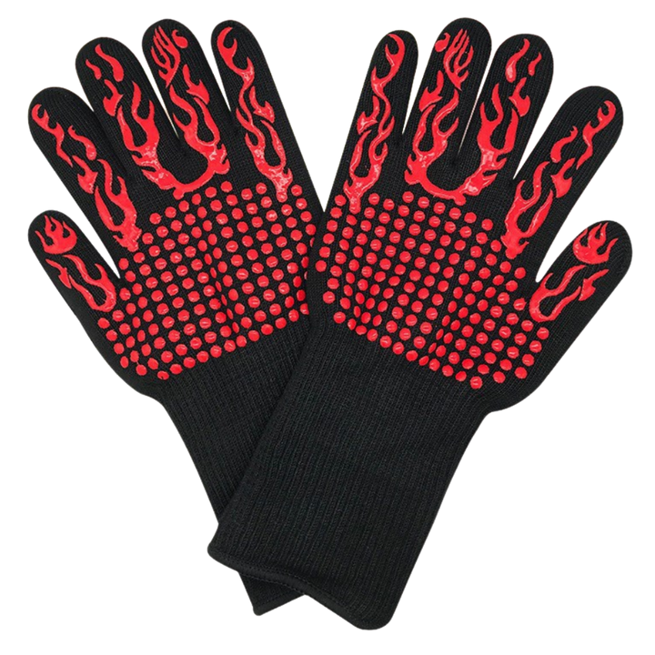 Hitzebeständige Grillhandschuhe (1 Paar)