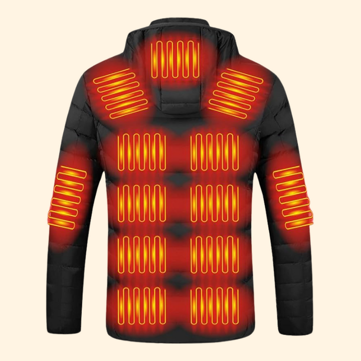 Skanto | Beheizbare Jacke für Damen und Herren – Beste wiederaufladbare beheizbare Pufferjacke, leichte batteriebeheizte Winterjacke UK
