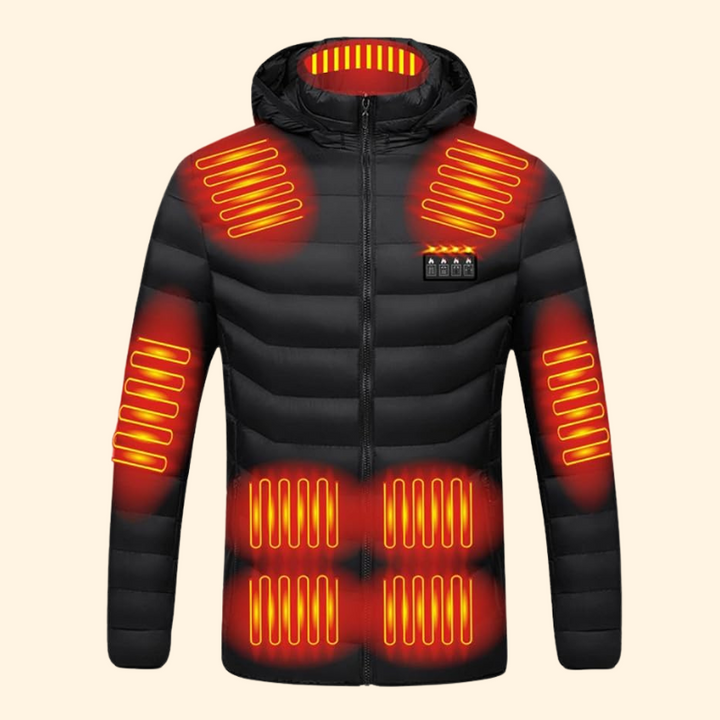 Skanto | Beheizbare Jacke für Damen und Herren – Beste wiederaufladbare beheizbare Pufferjacke, leichte batteriebeheizte Winterjacke UK