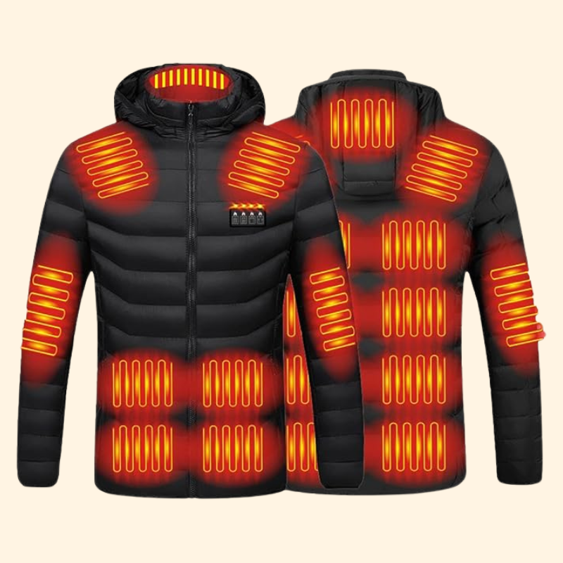 Skanto | Beheizbare Jacke für Damen und Herren – Beste wiederaufladbare beheizbare Pufferjacke, leichte batteriebeheizte Winterjacke UK
