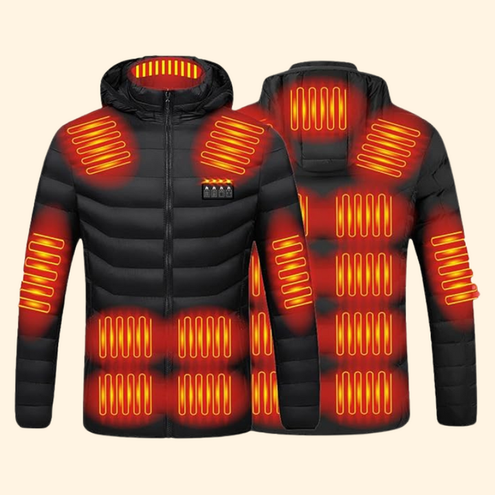Skanto | Beheizbare Jacke für Damen und Herren – Beste wiederaufladbare beheizbare Pufferjacke, leichte batteriebeheizte Winterjacke UK