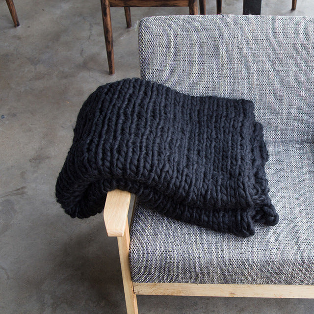 Skanto | Grobstrickdecke