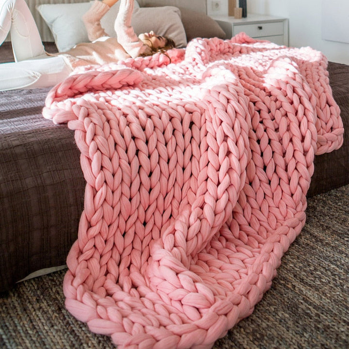 Skanto | Grobstrickdecke