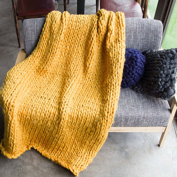 Skanto | Grobstrickdecke