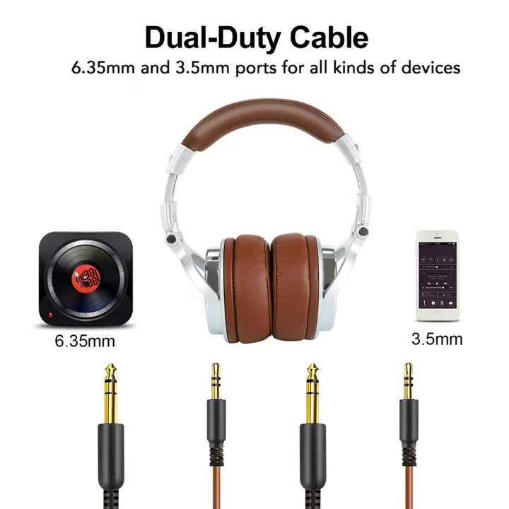 Oneodio Wired Studio Pro 50 & Pro 30 DJ Kopfhörer mit Mikrofon – TWS Noise Cancelling HiFi Stereo Dynamisches Headset