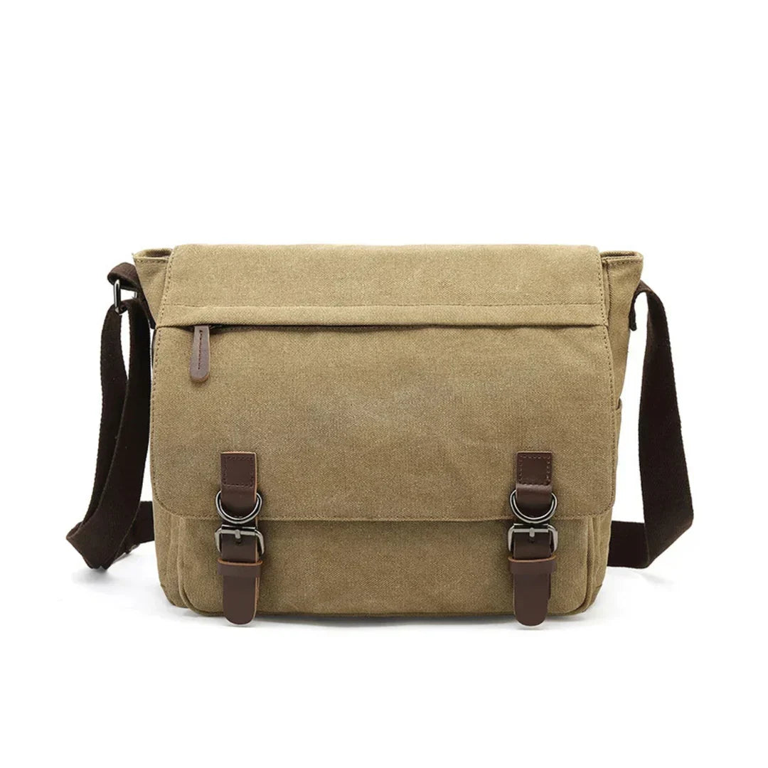Skanto | Carlos – Robuste Herren-Tasche für den täglichen Gebrauch | Strapazierfähige Canvas-Umhängetasche