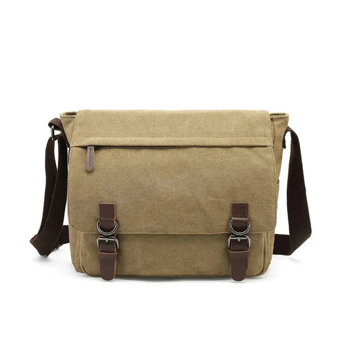 Skanto | Carlos – Robuste Herren-Tasche für den täglichen Gebrauch | Strapazierfähige Canvas-Umhängetasche