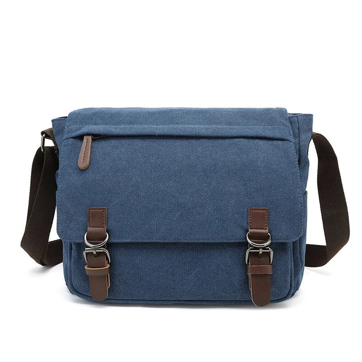 Skanto | Carlos – Robuste Herren-Tasche für den täglichen Gebrauch | Strapazierfähige Canvas-Umhängetasche