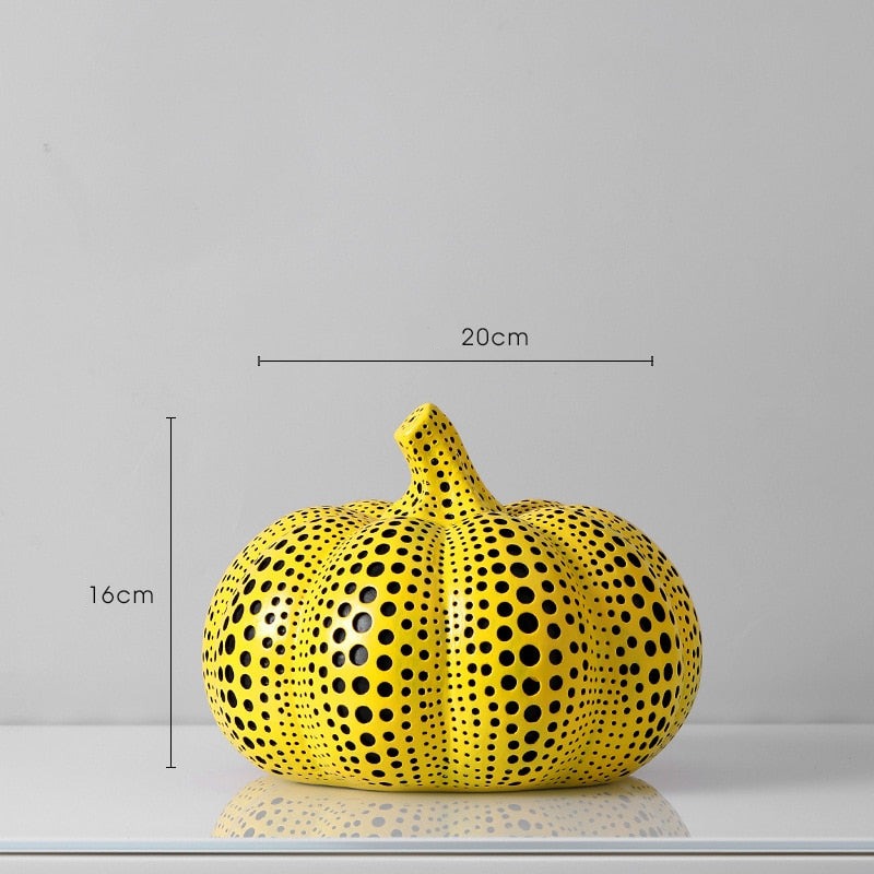 Skanto | Kusama Yayoi Stil Kürbis-Skulpturen