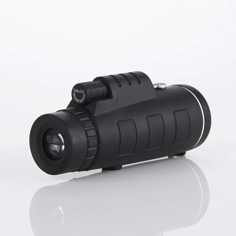 Skanto | Starscope HD Monokular – Hochleistungs-Wasserdichtes Teleskop mit Smartphone-Halterung & Stativ