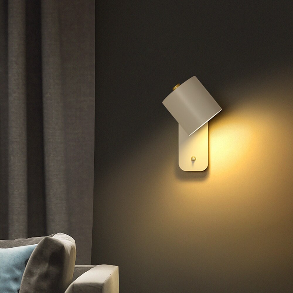 Skanto | Moderne LED-Wandlampen mit Schalter für Innenräume