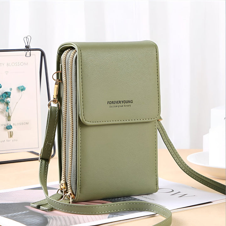 Skanto | Carry - Stilvolle Umhängetasche mit Geldbörse & Handyhalter