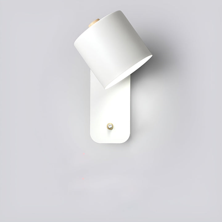 Skanto | EasyPush Wandlampe – Drehbare Mini-Zylinder-LED-Lampe