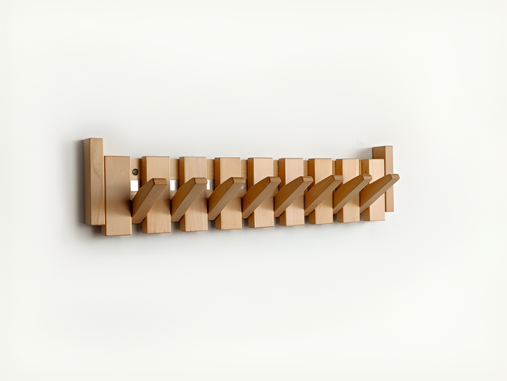 Skanto | RetroHooks - Wandregal aus Holz mit Magnethaken
