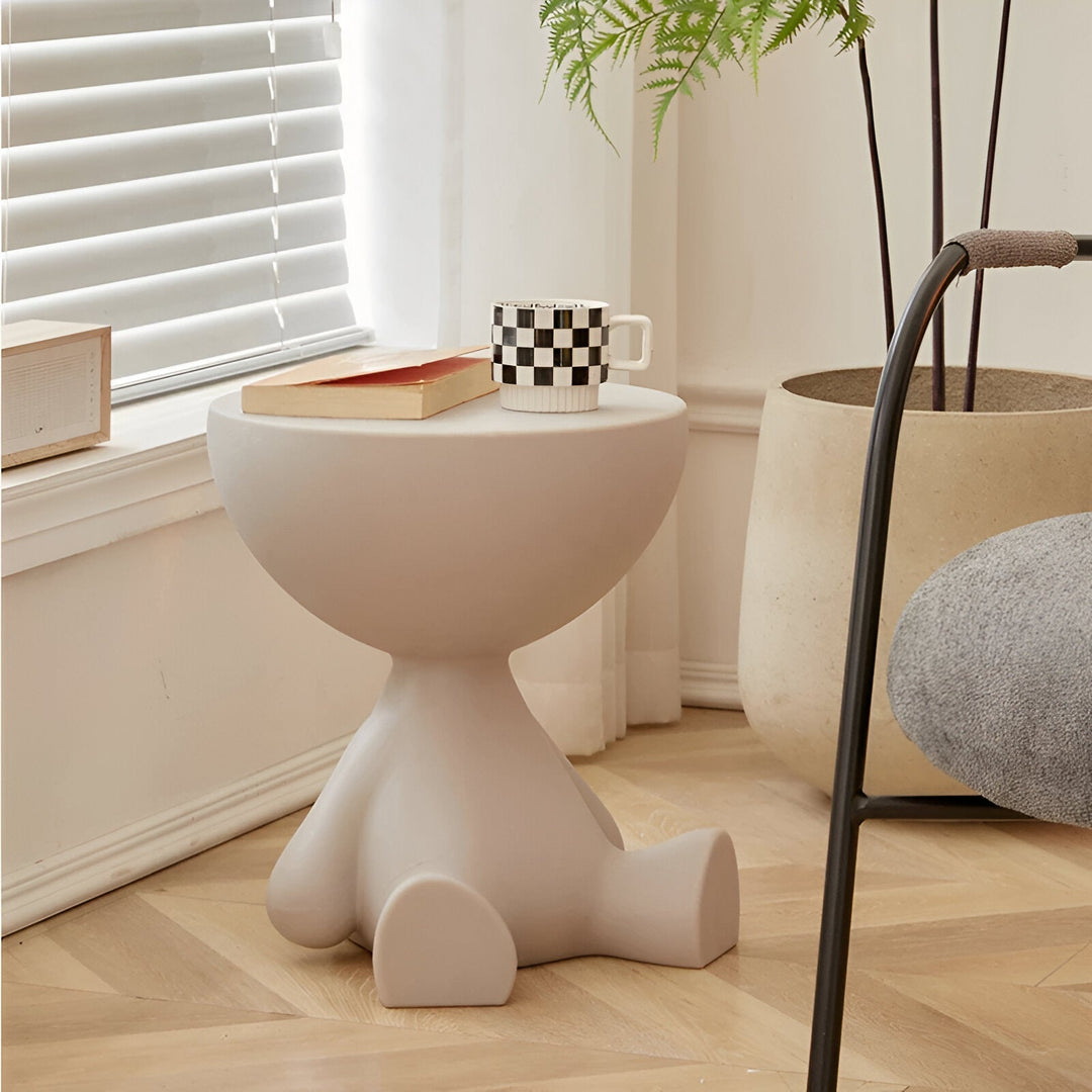 Skanto | Runder Couchtisch – Eleganter Beistelltisch für Wohnzimmer und Interieur