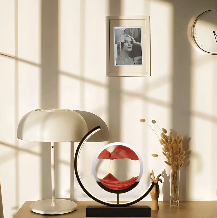 Skanto | Sand Glow - Sandlampe mit Fernbedienung & Dimmfunktionen